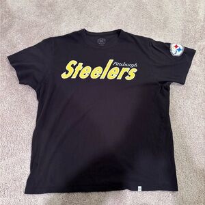 Steelers Black and Yellow Short Sleeve Tee